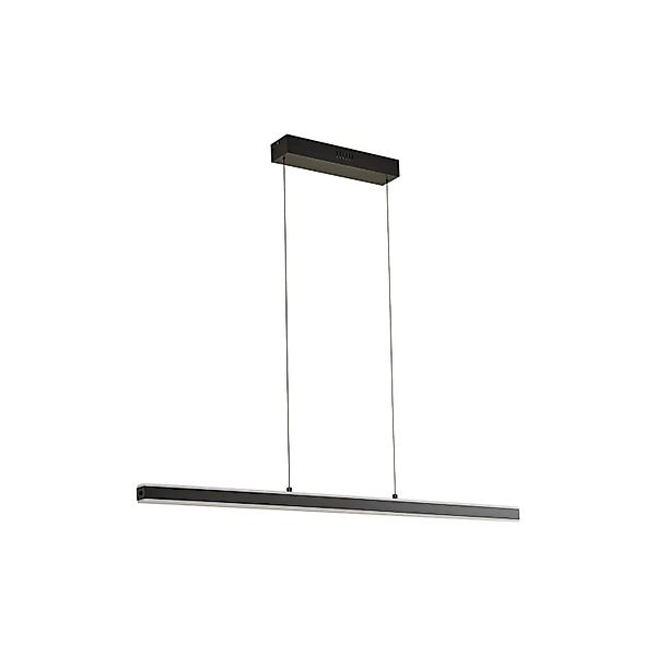 Lucande LED 10030115 Dimmbar Modern in Schwarz aus Aluminium 1-flammig Wohn günstig online kaufen
