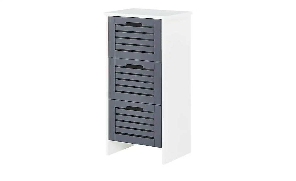 uno Unterschrank  Nisser ¦ grau ¦ Maße (cm): B: 37,5 H: 76 T: 28.0 Schränke günstig online kaufen