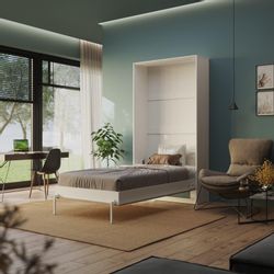 HeimLiving Schrankbett Classico 100/140/160x200 cm Vertikal günstig online kaufen
