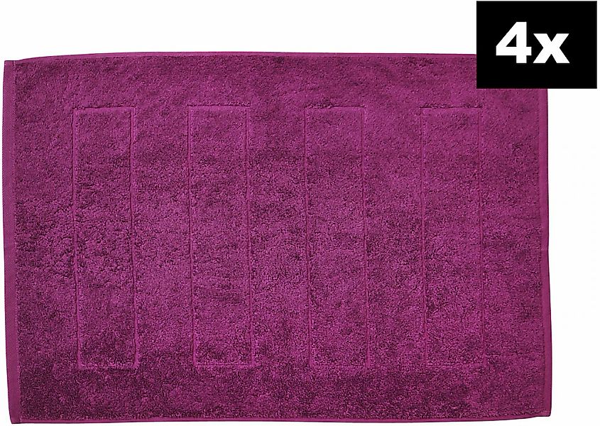 done. Badematte "DAILY UNI 4er-Set" Höhe 5 mm fußbodenheizungsgeeignet Badv günstig online kaufen