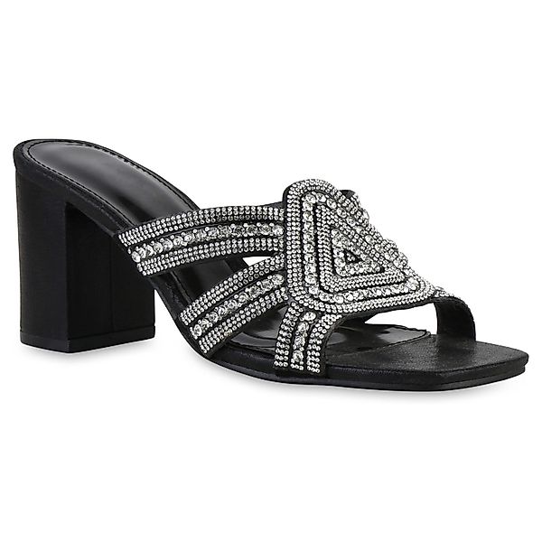 VAN HILL 841539 Sandalette Damen Pantoletten günstig online kaufen