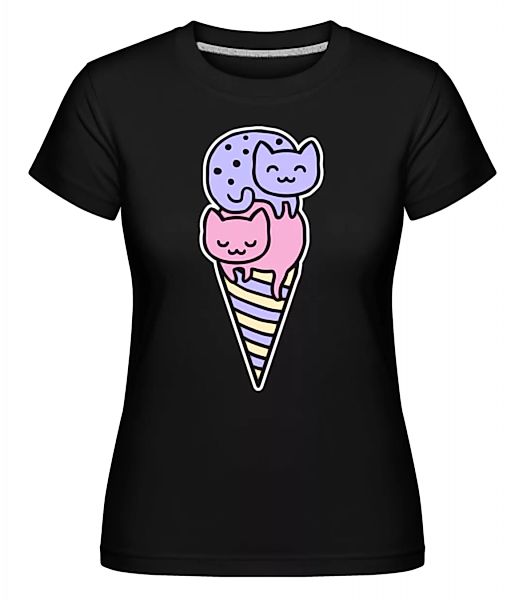 Katzen Eis · Shirtinator Frauen T-Shirt günstig online kaufen