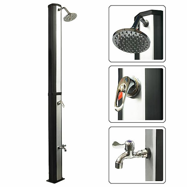 VIESTA Solardusche Gartendusche VSS35FS 35 Liter günstig online kaufen