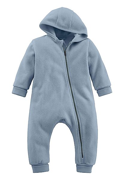 Hessnatur Fleeceoverall aus reiner Bio-Baumwolle (1-tlg) günstig online kaufen
