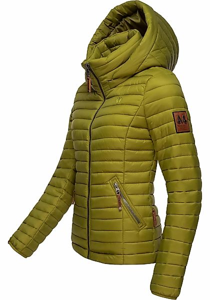 Marikoo Steppjacke "Löwenbaby" mit Kapuze stylische Übergangsjacke mit abne günstig online kaufen