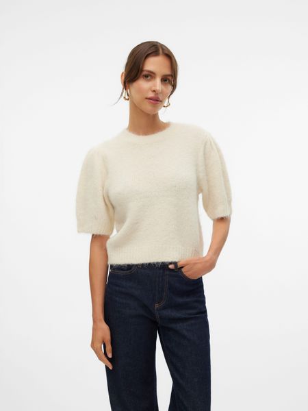 Vero Moda Strickpullover VMNOVAH SS O-NECK günstig online kaufen