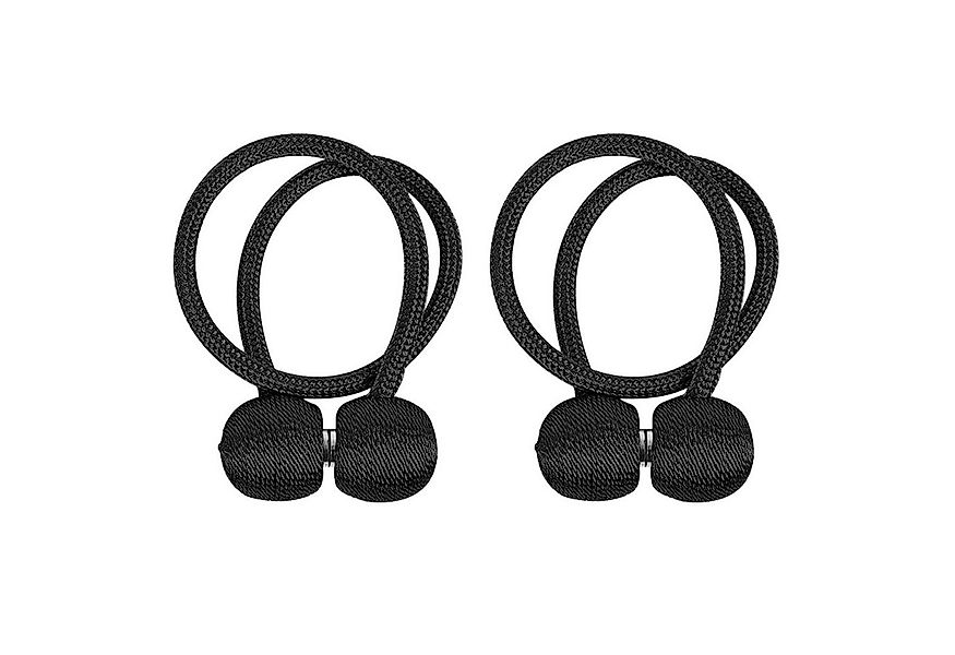 Intirilife Raffhalter, (2-teiliges Set Raffhalter Gardinenklammer in Schwar günstig online kaufen