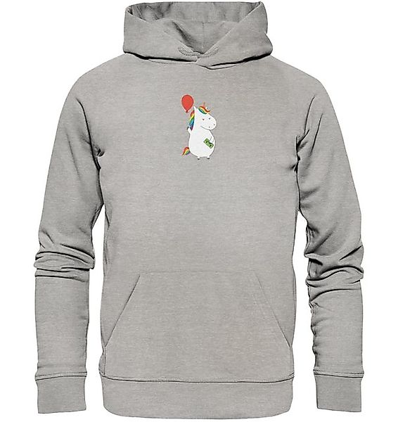 Mr. & Mrs. Panda Hoodie Einhorn Luftballon Größe XL - Heather Grey - Gesche günstig online kaufen