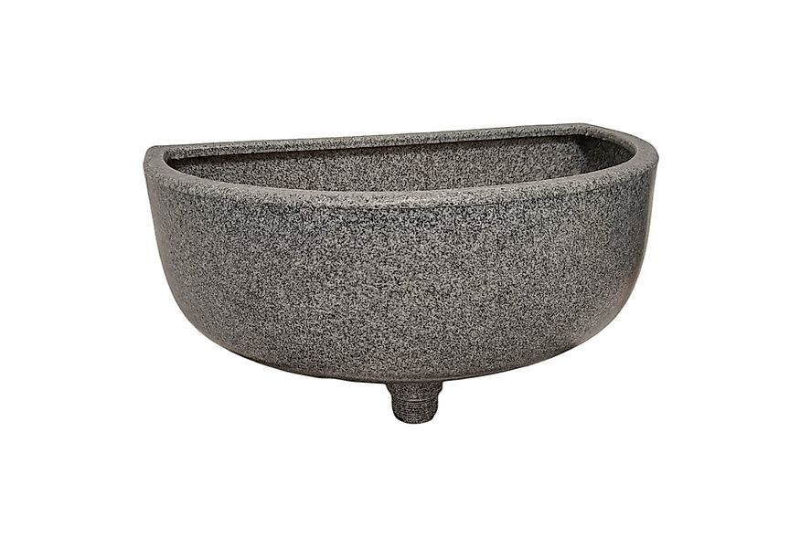 VARILE Waschbecken Ausgussbecken aus Kunststoff mit Zubehör günstig online kaufen