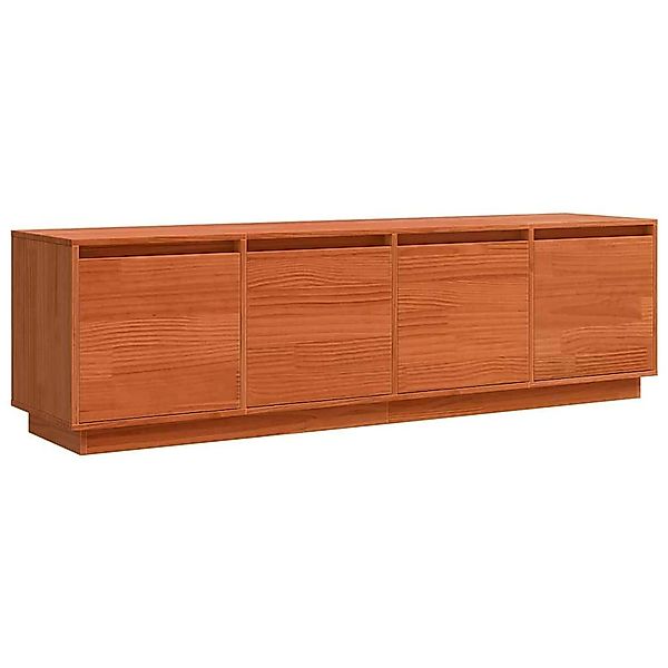 vidaXL TV-Schrank Braun 156 x 37 x 45 cm Massivholz Kiefer 869994 günstig online kaufen