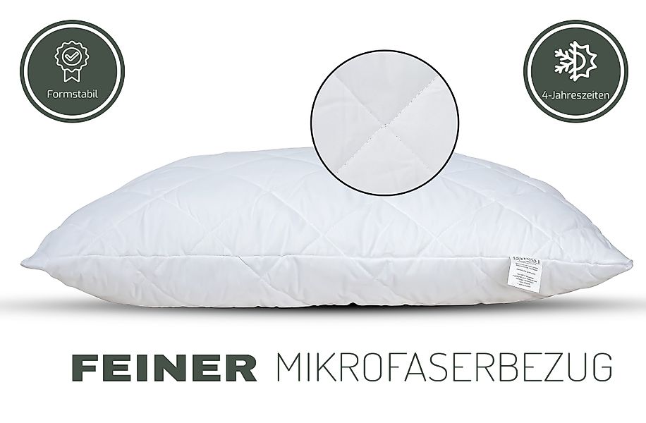 livessa Kopfkissen Microfaserkissen - Kopfkissen - günstig online kaufen