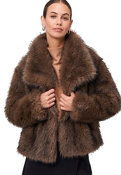 Zero Fieldjacket Damen Jacke in Felloptik günstig online kaufen