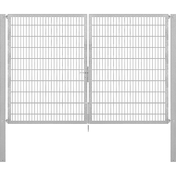 Doppeltor Flexo Plus 300 cm x 200 cm Pfosten 100 cm x 100 cm Feuerverzinkt günstig online kaufen