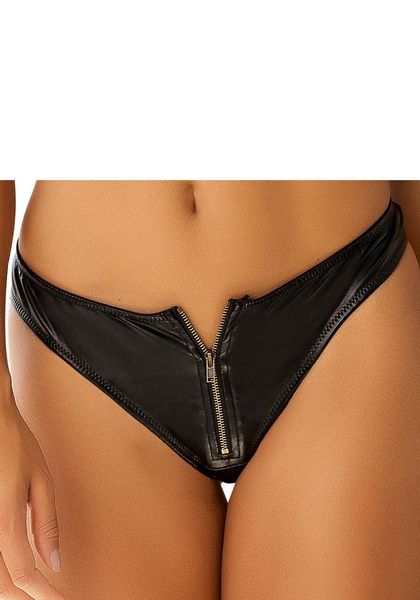 petite fleur gold String in Leder-Optik mit Reißverschluss (Kunstleder) günstig online kaufen