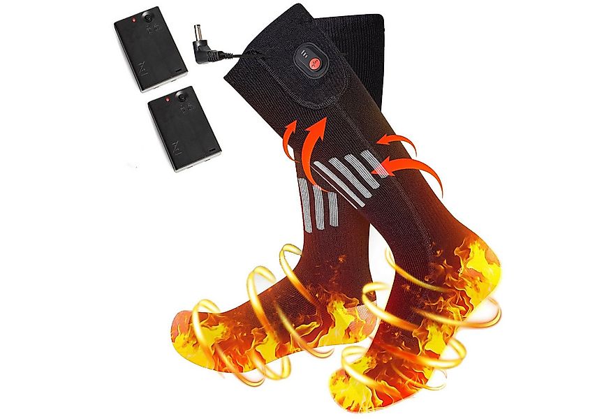 Jibenhome Thermosocken Elektrische Heizsocken, Thermosocken, Wärmende Lange günstig online kaufen
