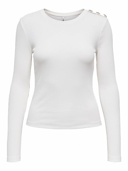 ONLY Langarmshirt "ONLCHECKIE LIFE L/S TOP BOX JRS" günstig online kaufen