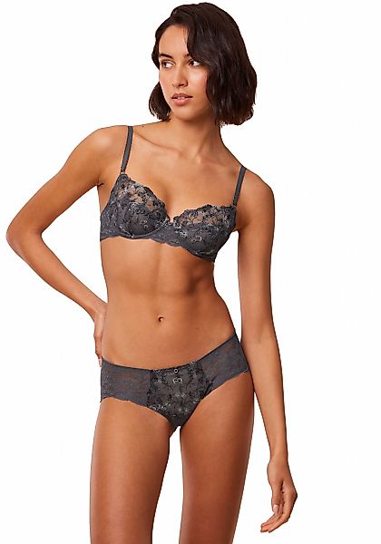 Triumph Hipster "Sensual Spotlight", feminine Spitze, florale Stickerei, el günstig online kaufen