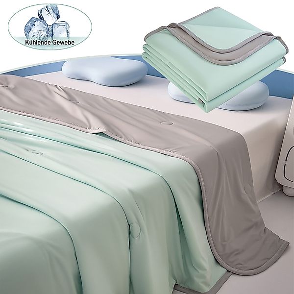 Jibenhome Kunstfaserbettdecke Doppelseitige Kuscheldecke Bettdecken für günstig online kaufen