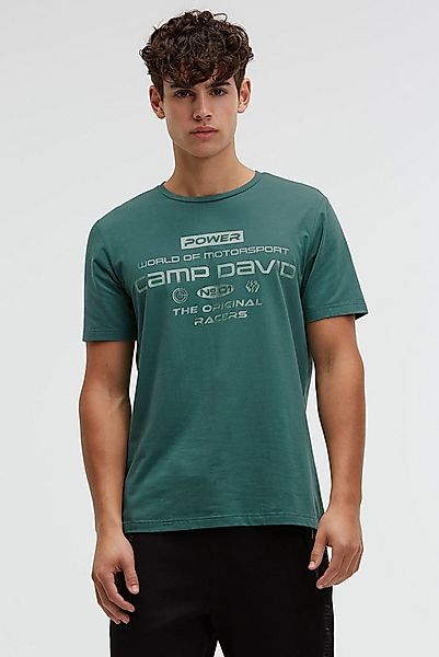 CAMP DAVID Rundhalsshirt mit Baumwolle günstig online kaufen