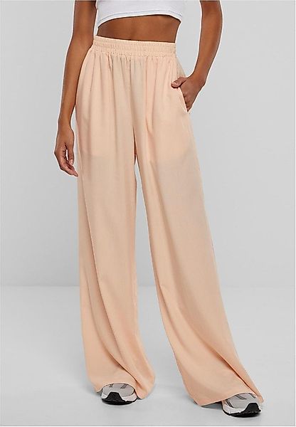 URBAN CLASSICS Stoffhose Ladies Wide Leg günstig online kaufen