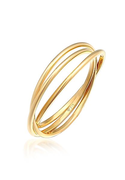 Elli Premium Fingerring Wickelring Trio Basic günstig online kaufen
