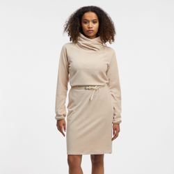 Ragwear Sweatkleid "BELITA" mit abnehmbarem Gürtel, 2 Stk. tlg. gerippte Co günstig online kaufen