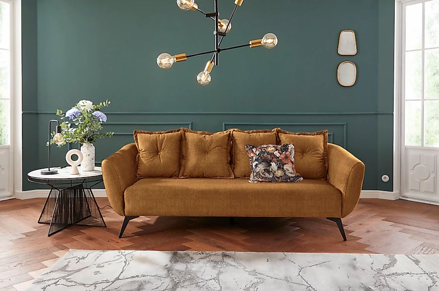 Home affaire 3-Sitzer "Baggio" Zierkissen inklusive günstig online kaufen