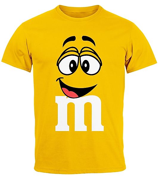 MoonWorks Print-Shirt Herren T-Shirt Fasching Karneval M Aufdruck Gruppen- günstig online kaufen