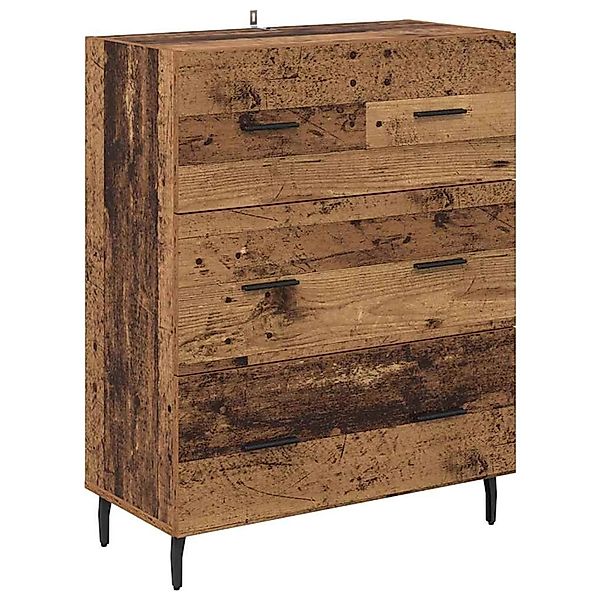 vidaXL Sideboard Altholz 69,5 x 34 x 90 cm Verbundholz und Eisen 881513 günstig online kaufen