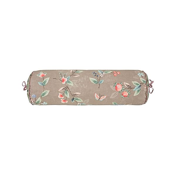 PiP Studio Dekokissen Nackenrolle Birdy Khaki, günstig online kaufen