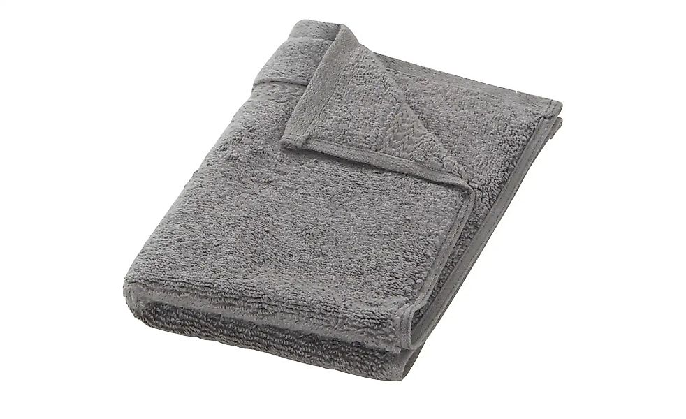 Como Green Gästetuch  Kuschel Wuschel Neu ¦ grau ¦ Maße (cm): B: 30 Badtext günstig online kaufen