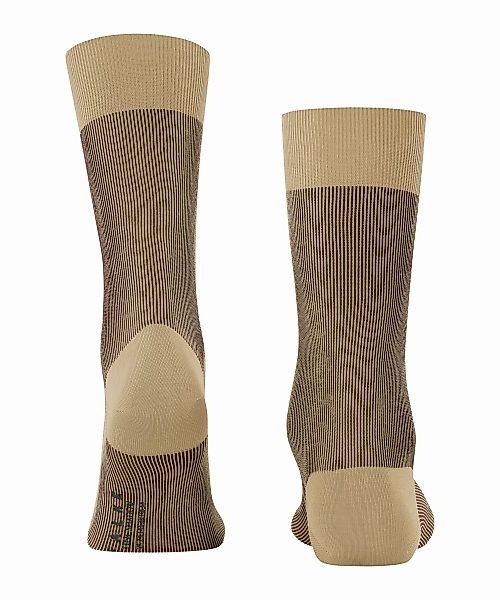 FALKE Fine Shadow Herren Socken, 39-40, Beige, Rippe, Baumwolle, 13141-4066 günstig online kaufen
