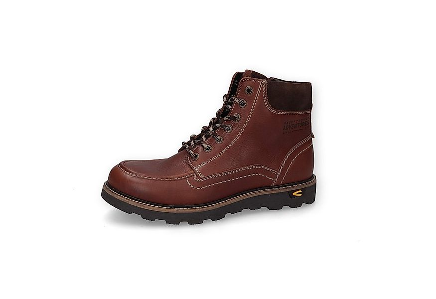 camel active Boot Tumbled Leather/Nappa CAFE Schnürboots günstig online kaufen