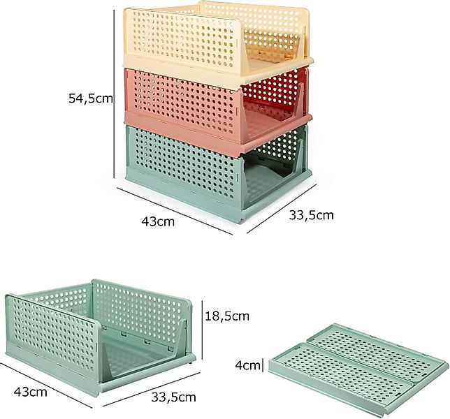 Zedelmaier Organizer Schrank-Organizer Kleiderschrank Schublade faltbare Au günstig online kaufen