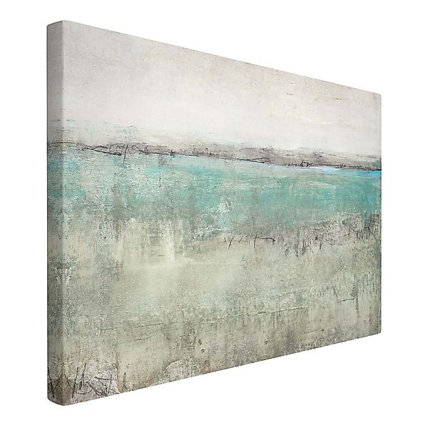Bilderdepot24 Leinwandbild Abstrakt Modern Strand Horizont günstig online kaufen
