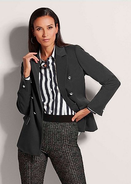 MADELEINE Kurzblazer Moderner Zweireiher mit Reverskragen Stilvoller Herbst günstig online kaufen