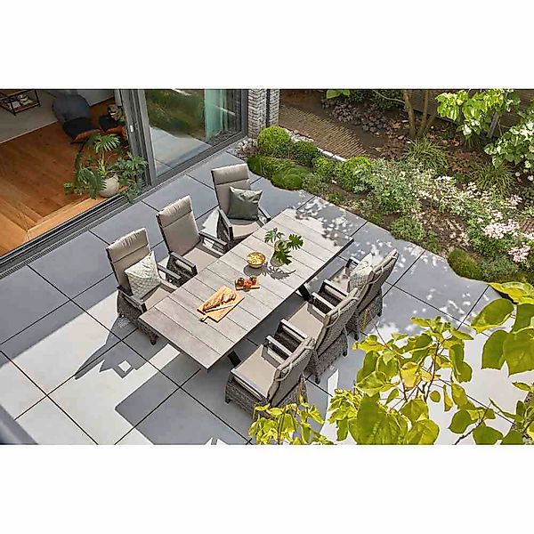 Siena Garden Garten-Essgruppe "Corido" 4 Stk. tlg. günstig online kaufen