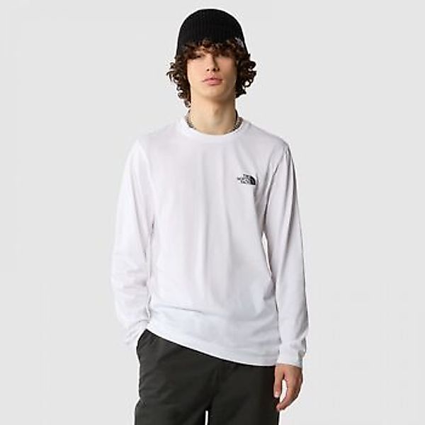 The North Face  Langarmshirt NF0A87QN M L/D SIMPLE DOME-FN41 WHITE günstig online kaufen
