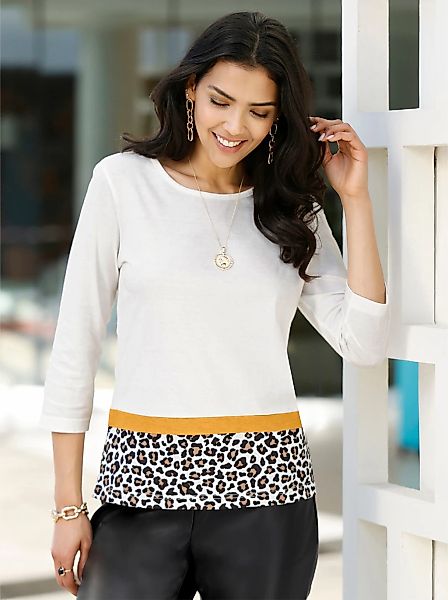 Classic Basics Rundhalsshirt "Rundhals-Shirt" 1 Stk. tlg. günstig online kaufen