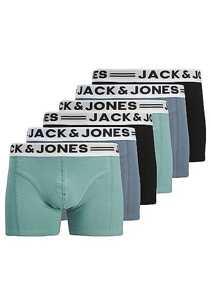 Jack & Jones Retro Boxer 6er Pack Sense (Spar-Set, 6-St) Retro Short / Pant günstig online kaufen
