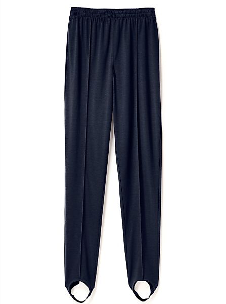 Sieh an! Jerseyhose Bügelfaltenhose Innenbeinlänge ca. günstig online kaufen