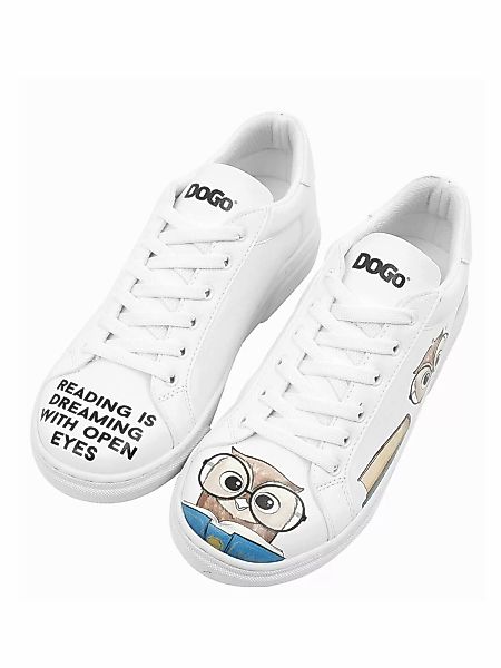 DOGO Sneaker "Ace Low-Top Sneaker The Wise Owl Damen Sneaker", Handgefertig günstig online kaufen