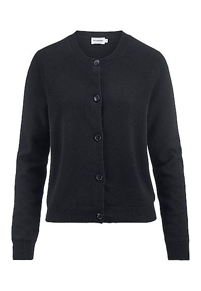 Hessnatur Strickjacke Regular aus Schurwolle mit Kaschmir (1-tlg) günstig online kaufen