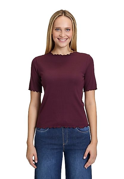 Cartoon Kurzarmshirt "Cartoon Damen Halbarm-Shirt mit Kragen", (1 tlg.) günstig online kaufen