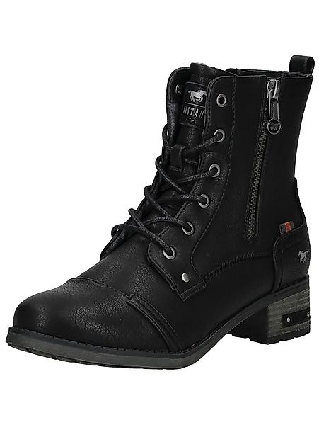 MUSTANG Stiefelette Lederimitat Schnürstiefelette günstig online kaufen