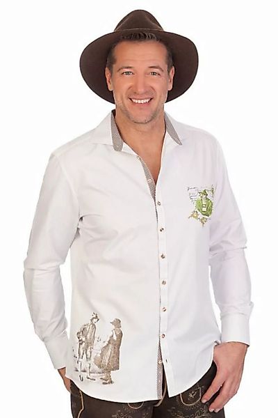 orbis Trachtenhemd Trachtenhemd - H1642 - weiß günstig online kaufen
