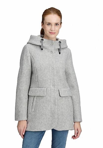 Amber & June Winterjacke "Amber & June Damen Winterjacke mit Kapuze", mit K günstig online kaufen