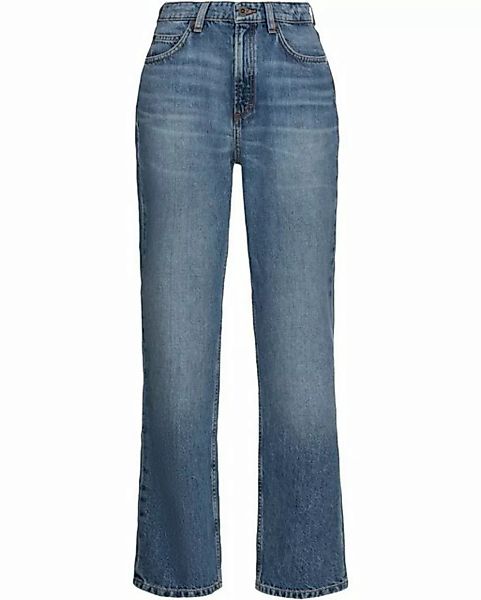 Marc O'Polo Lederhose Straight-Jeans Linde günstig online kaufen