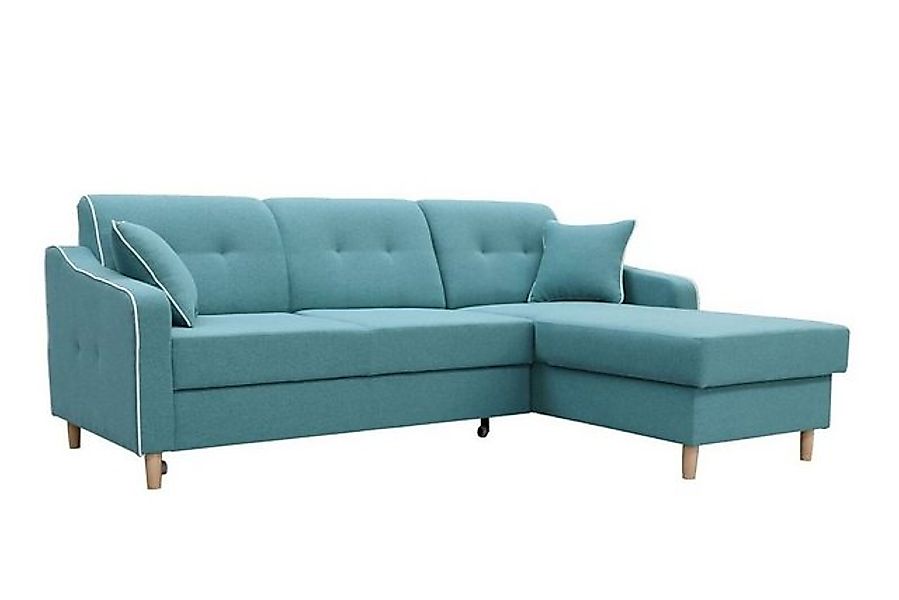 JVmoebel Sofa Design Ecksofa L-Form Sofa Couch Polster Schlafsofa, Made in günstig online kaufen
