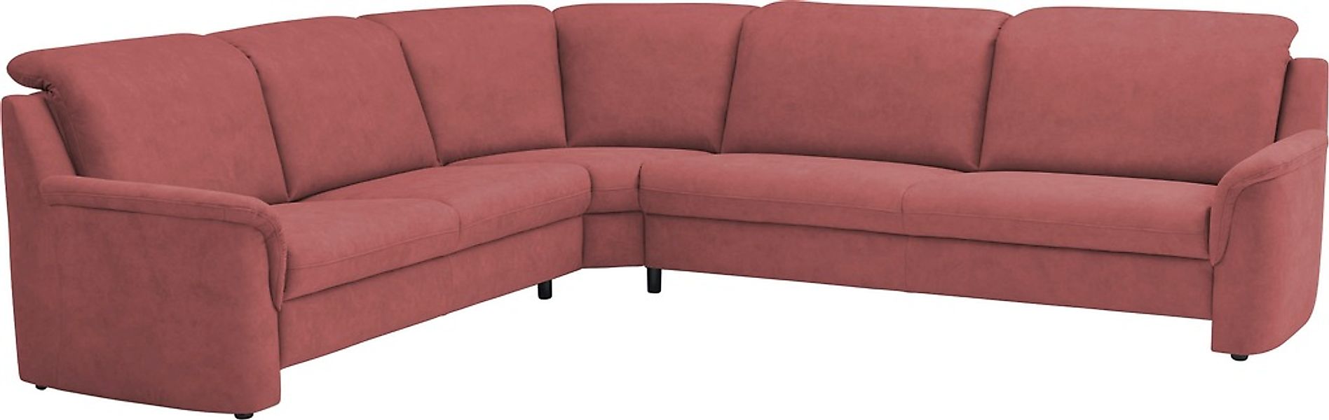 VILLA BECK Ecksofa "Garda L-Form", (4 St.), inklusive Kopfteilverstellung, günstig online kaufen